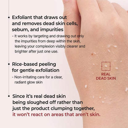 [Dr.Melaxin Official] Peel Shot Glow Rice Ampoule Duo - Serums for Brightening, Exfoliating, and Moisturizing - Suitable for All Skin Types-3