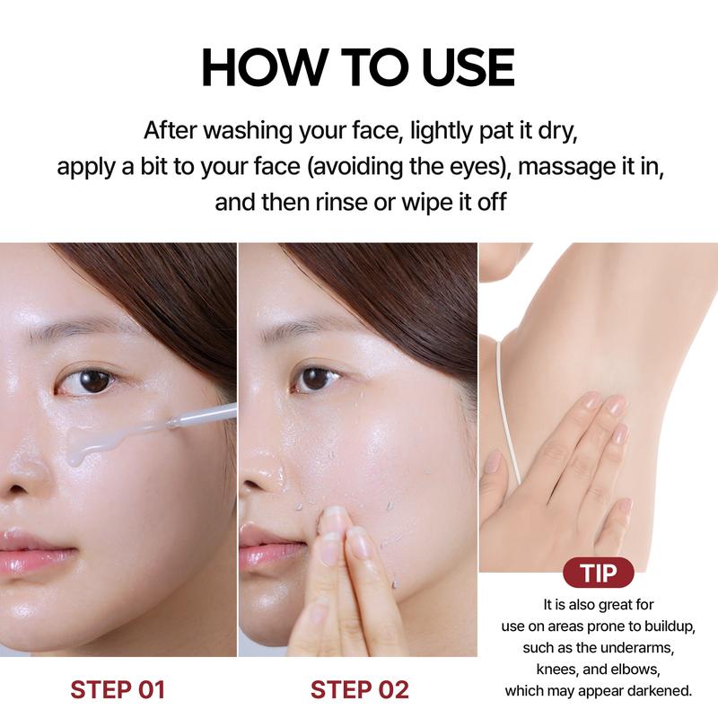 [Dr.Melaxin Official] Peel Shot Glow Rice Ampoule Duo - Serums for Brightening, Exfoliating, and Moisturizing - Suitable for All Skin Types-6
