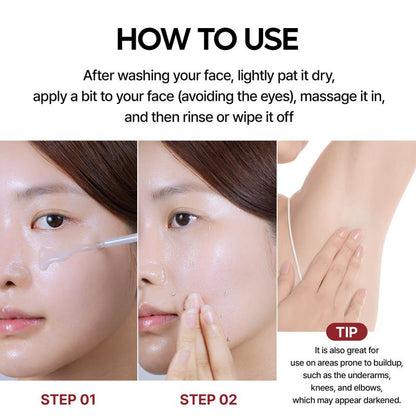 [Dr.Melaxin Official] Peel Shot Glow Rice Ampoule Duo - Serums for Brightening, Exfoliating, and Moisturizing - Suitable for All Skin Types-6