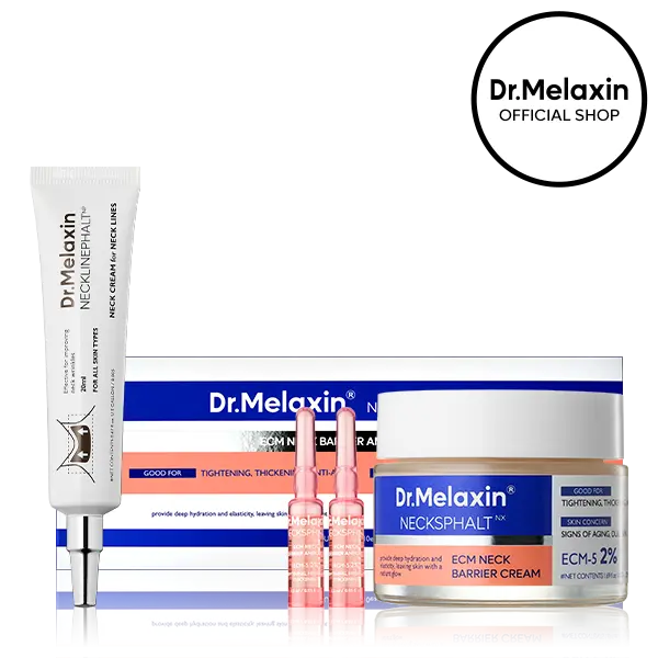 [Dr.Melaxin Official] Perfect Neck Wrinkle Care Set Neck Firming Skin Care Set Neck cream Korean Cosmetics