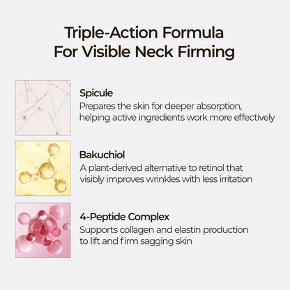 [Dr.Melaxin Official] Perfect Neck Wrinkle Care Set Neck Firming Skin Care Set Neck cream Korean Cosmetics-3