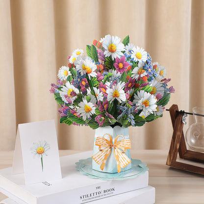 🏆75K+ SOLD! 🌼💌 Forever-Blooming 3D Flower Pop-Up Card– Personalized Love Message & Everlasting Bloom 🎁-11
