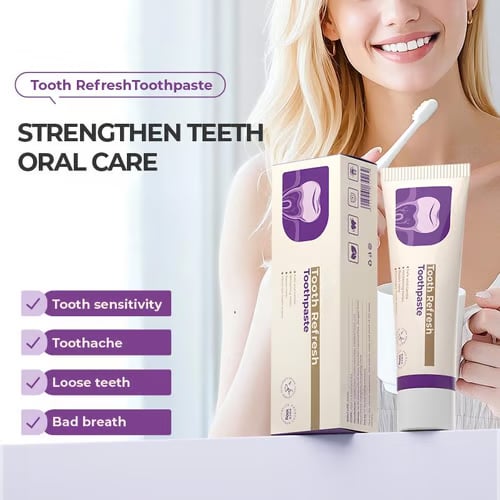 🏆Flash Sale⚡50K+ SOLD! Almost Gone💥Kreain Nature Oral Care Toothpaste, Fresh Breath, Prevent Tooth Loss, Natural Ingredients, Gentle Care😁🦷