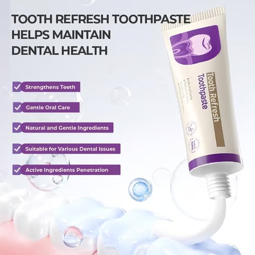🏆Flash Sale⚡50K+ SOLD! Almost Gone💥Kreain Nature Oral Care Toothpaste, Fresh Breath, Prevent Tooth Loss, Natural Ingredients, Gentle Care😁🦷