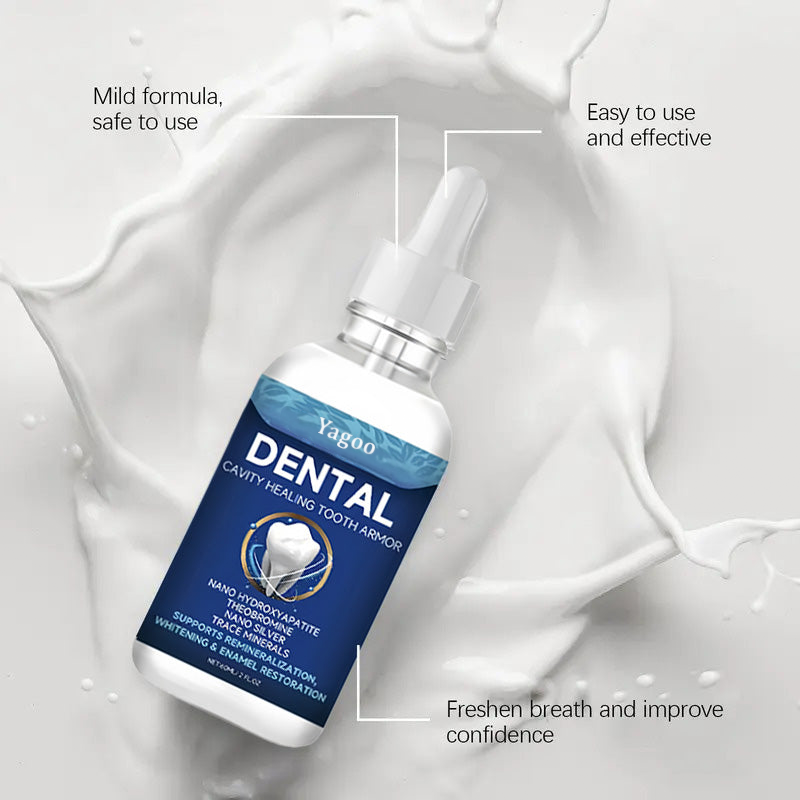 🖤2026 New Year · 40% OFF🖤Yagoo Fluoride-Free Hydroxyapatite Tooth Armor Drops & Enamel Repair, Whitening & Fresh Breath-7
