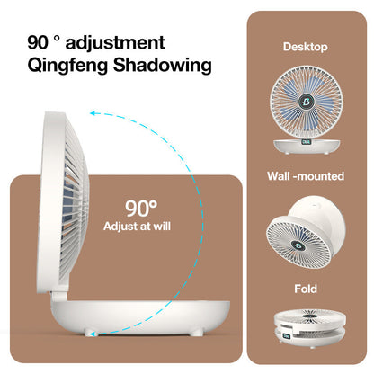 ✨Summer Essentials✨Household Dual-use Suspension Adjustable Fan-6