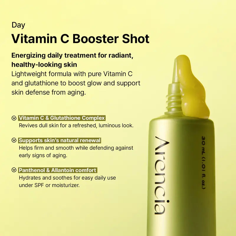 Vitamin C Booster Shot, Pure Vitamin C + Glutathione for Bright, Healthy Skin Glow-4