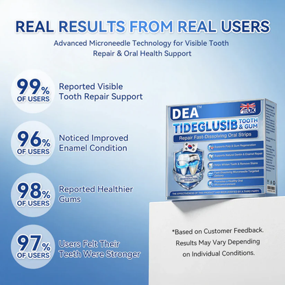 DEA® 🦷 Tideglusib Fast‑Dissolving Tooth & Gum Repair Oral Strips 💥🎉-8