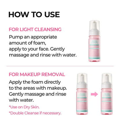 [Dr.Melaxin Official] Melting Cleanse Hypoallergenic Makeup remover with Quick Bubble, Deep Pore Cleansing for all skin type-6