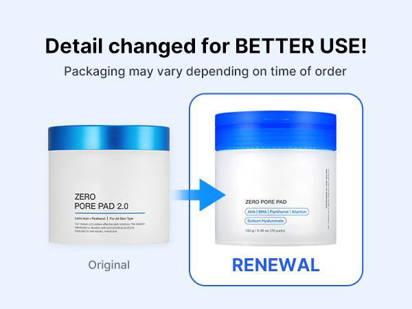 Zero Pore Pads (AHA + BHA) | Korean No.1 Viral Toner Pads-5
