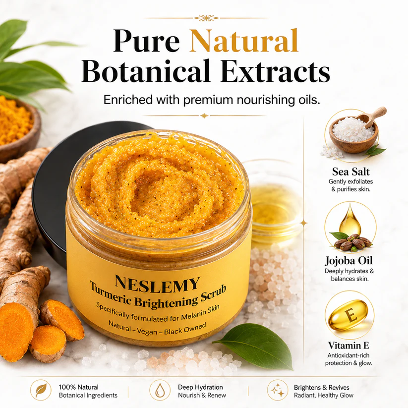 🏆 LIMITED-TIME 40% OFF! ✨Turmeric Exfoliating Body ScrubTurmeric Exfoliating Body Scrub