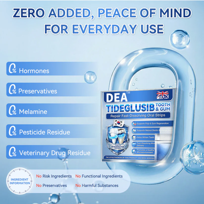 DEA® 🦷 Tideglusib Fast‑Dissolving Tooth & Gum Repair Oral Strips 💥🎉-10