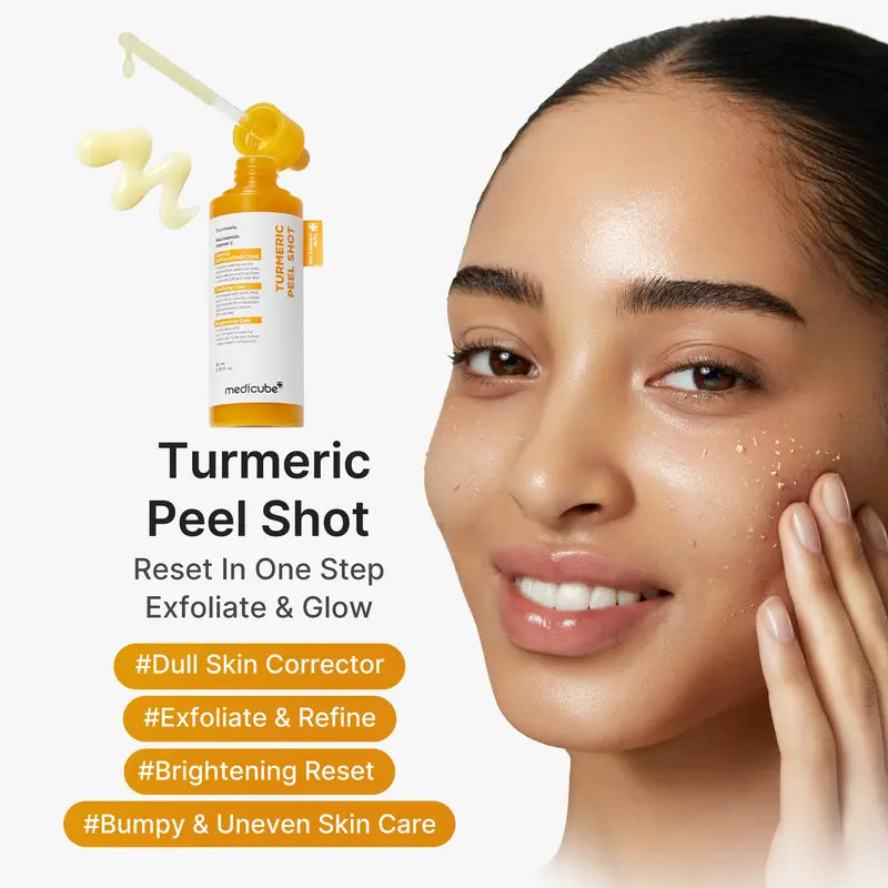 Kojic Acid Turmeric Peel Shot Duo For Face & Body-3