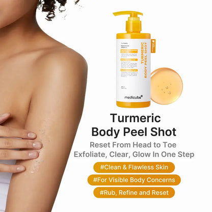 Kojic Acid Turmeric Peel Shot Duo For Face & Body-4
