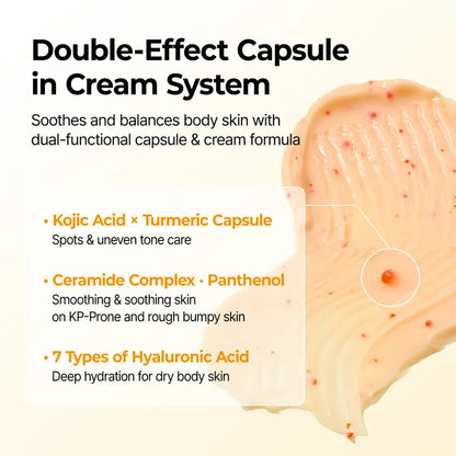 [Dr.melaxin Official] Kojic Acid Turmeric Capsule Body Cream for Body Dark Spot & Uneven Tone Care-6