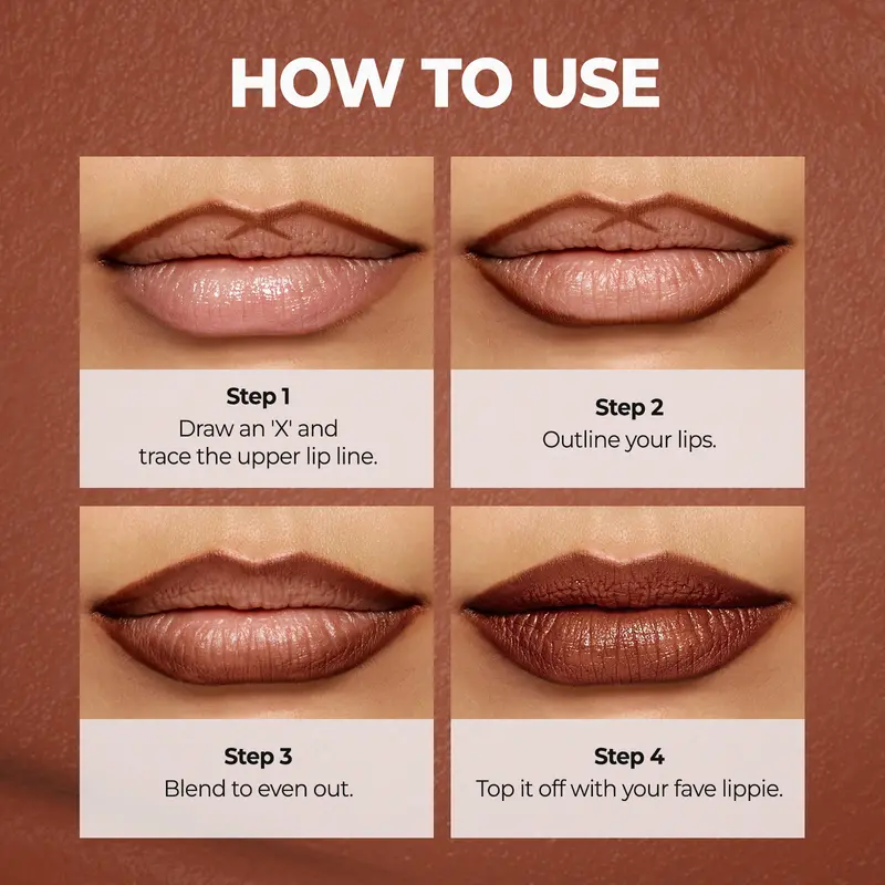 💜[Laka] Easy Glide Lip Liner — Creamy, Blendable Color with Smooth Application-7
