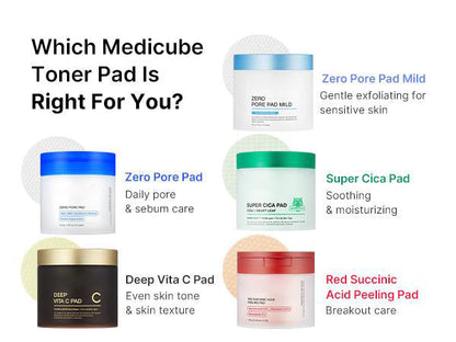 Zero Pore Pads (AHA + BHA) | Korean No.1 Viral Toner Pads-4