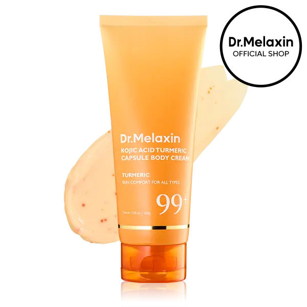 [Dr.melaxin Official] Kojic Acid Turmeric Capsule Body Cream for Body Dark Spot & Uneven Tone Care