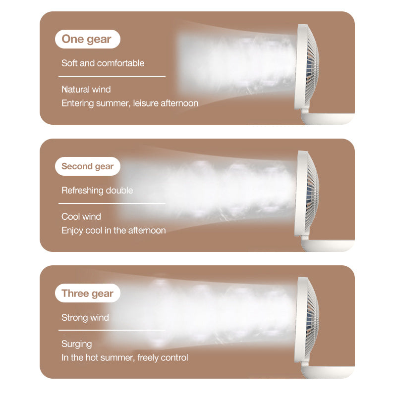 ✨Summer Essentials✨Household Dual-use Suspension Adjustable Fan-5