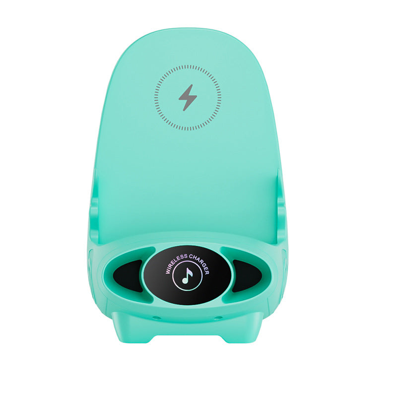 🪑 50% OFF NOW! 📱 Mini Chair Phone Holder with Wireless Charger - 15W Fast Charging, Adjustable Viewing Angles for Desk/Car/Home Use ⚡✨-16