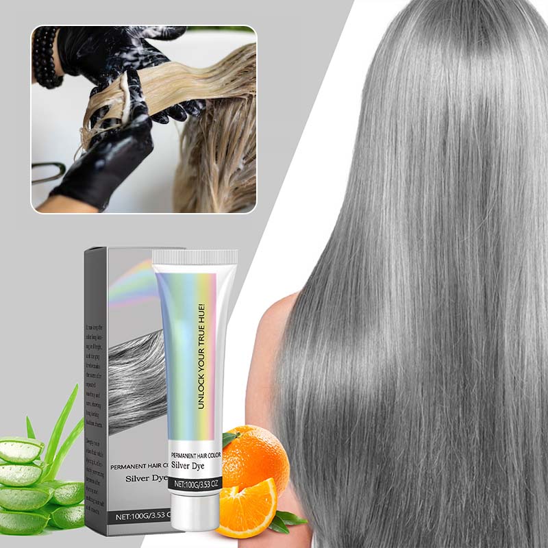 2-in-1 Natural Essence Extract Silver Hair Dye-3