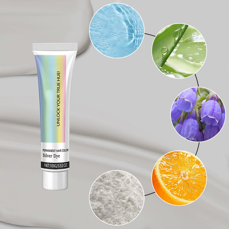 2-in-1 Natural Essence Extract Silver Hair Dye-2