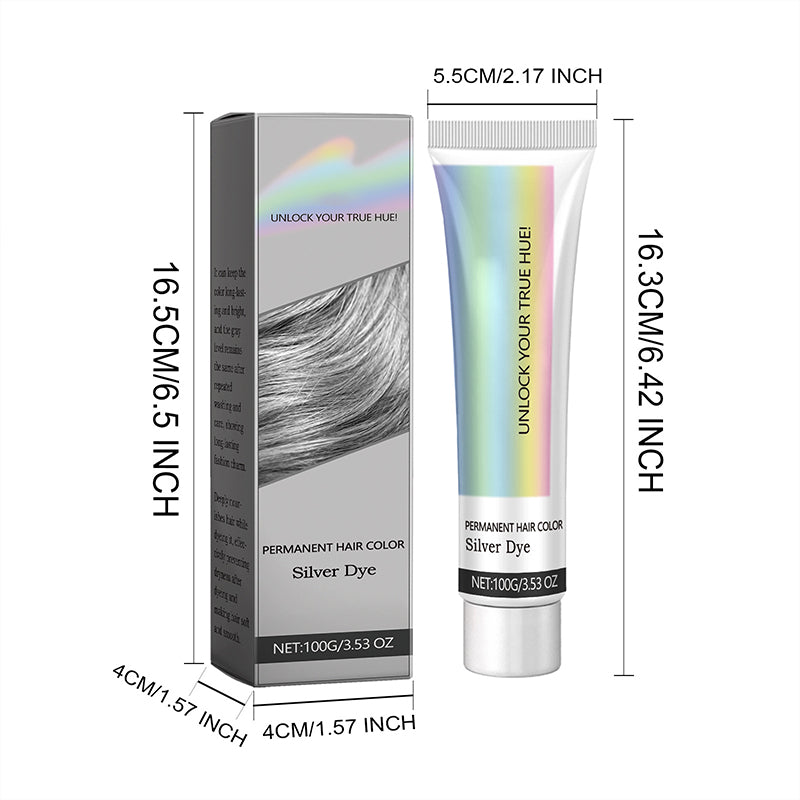 2-in-1 Natural Essence Extract Silver Hair Dye-7