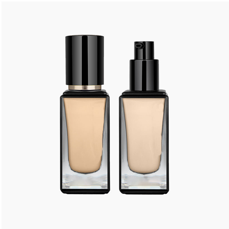 Long-Lasting Light Liquid Foundation with Powder Puff-8