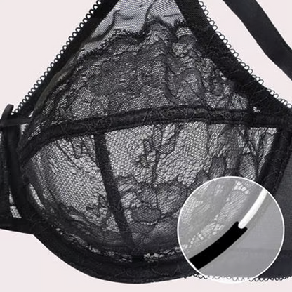 Full Coverage Lace Minimizer Bra-7
