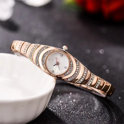 🎁 New Arrival 49% Off💎Women’s Rhinestone Bracelet Watch⌚-9