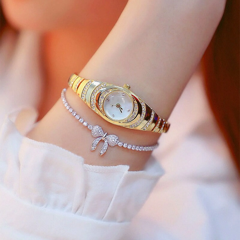 🎁 New Arrival 49% Off💎Women’s Rhinestone Bracelet Watch⌚