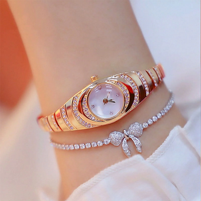 🎁 New Arrival 49% Off💎Women’s Rhinestone Bracelet Watch⌚-8