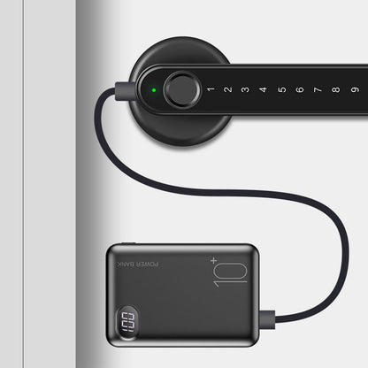 Free shipping🔥 Fingerprint Smart Door Lock Handle With Bluetooth APP Control-2