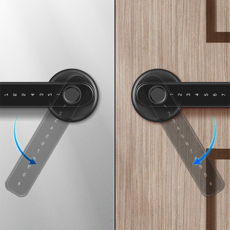 Free shipping🔥 Fingerprint Smart Door Lock Handle With Bluetooth APP Control-3