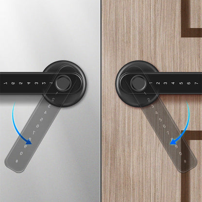 Free shipping🔥 Fingerprint Smart Door Lock Handle With Bluetooth APP Control-3