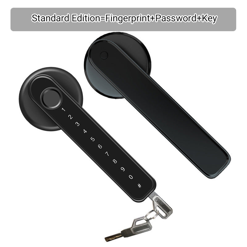 Free shipping🔥 Fingerprint Smart Door Lock Handle With Bluetooth APP Control-7
