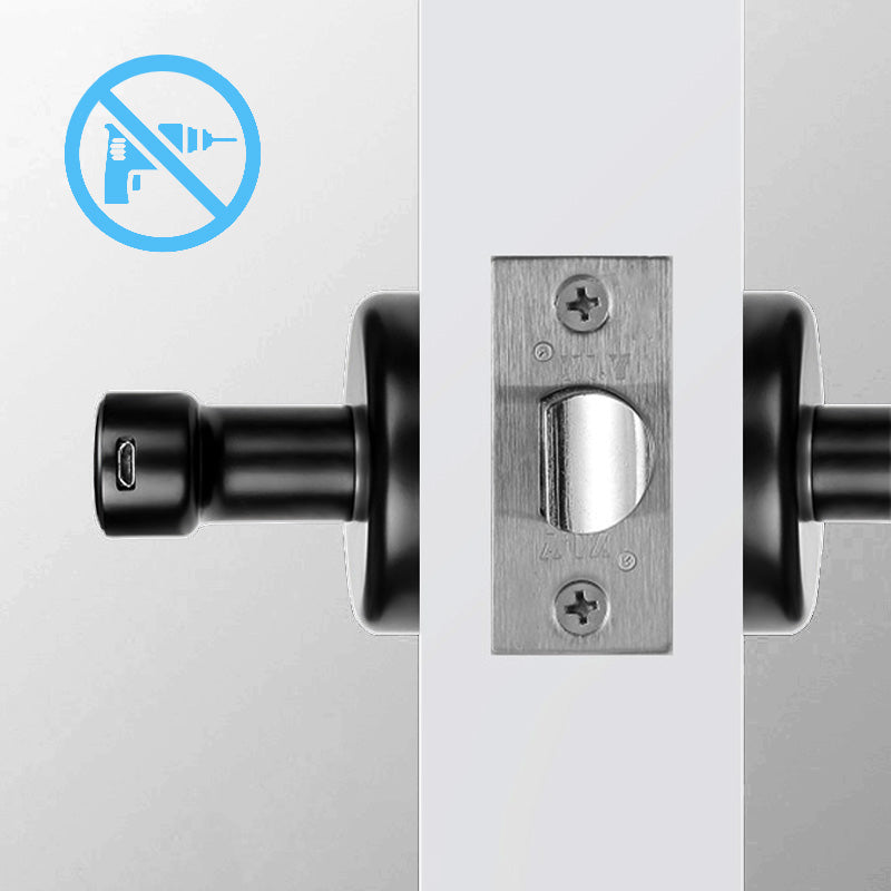 Free shipping🔥 Fingerprint Smart Door Lock Handle With Bluetooth APP Control-5