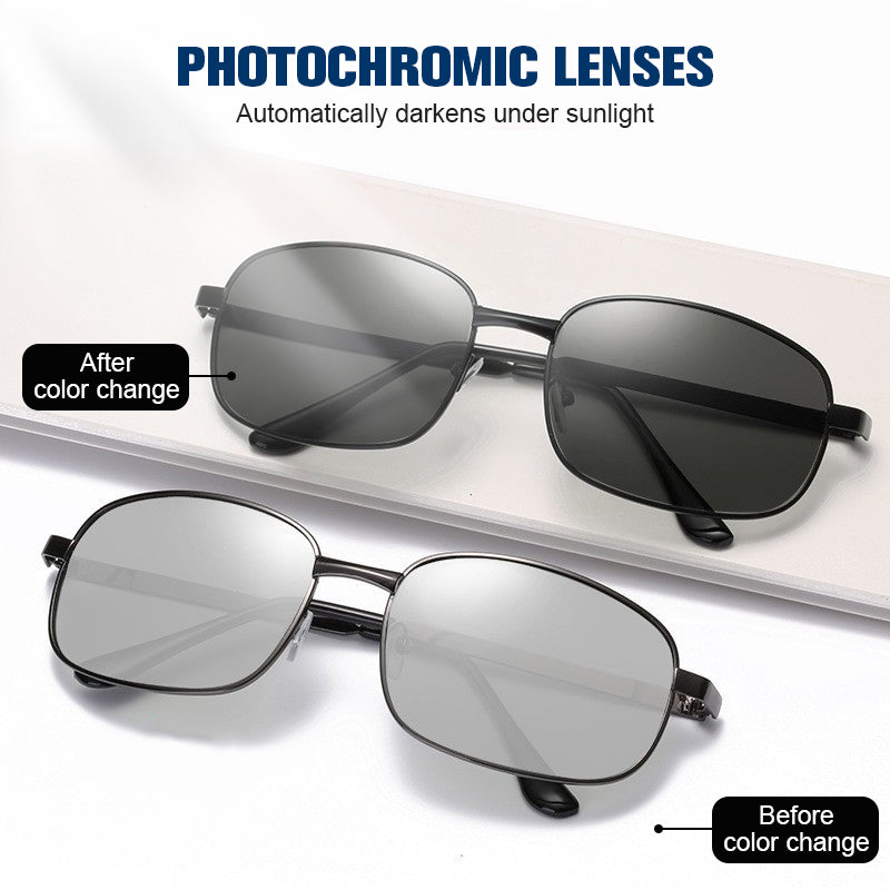 Photochromic Polarized Sunglasses for Men-4