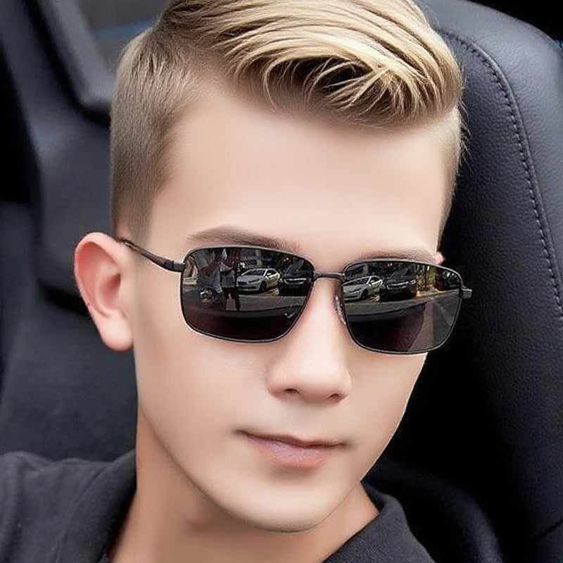 Photochromic Polarized Sunglasses for Men-7