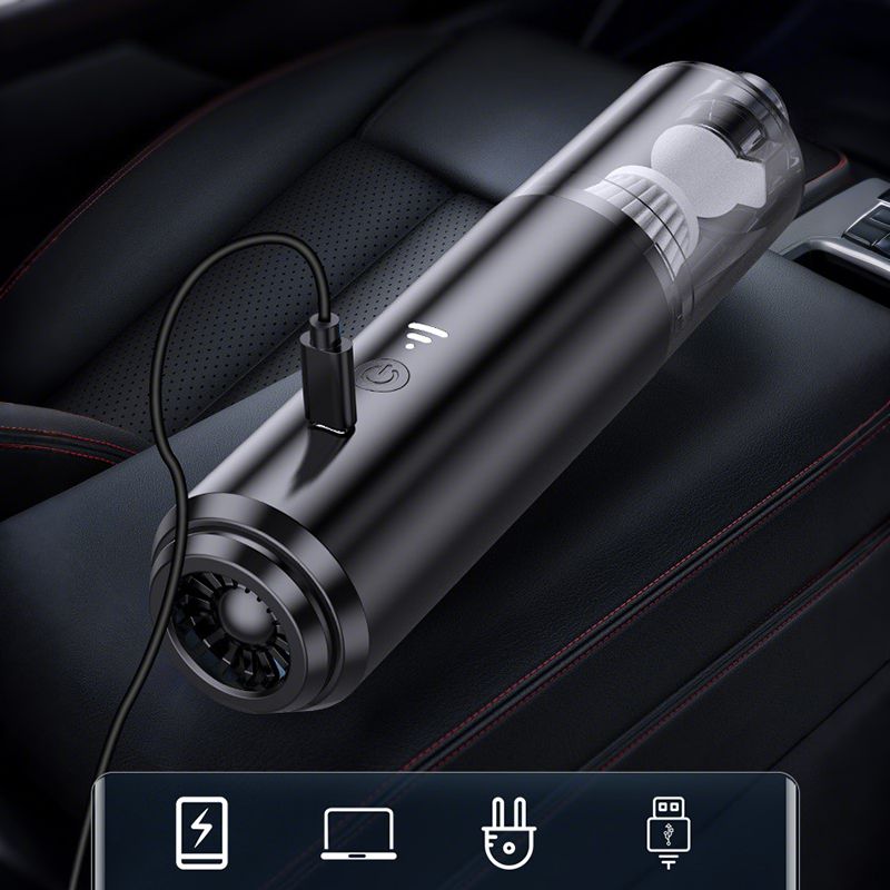 🚗Portable Car Vacuum Cleaner – Powerful Suction for On-the-Go Cleaning-8