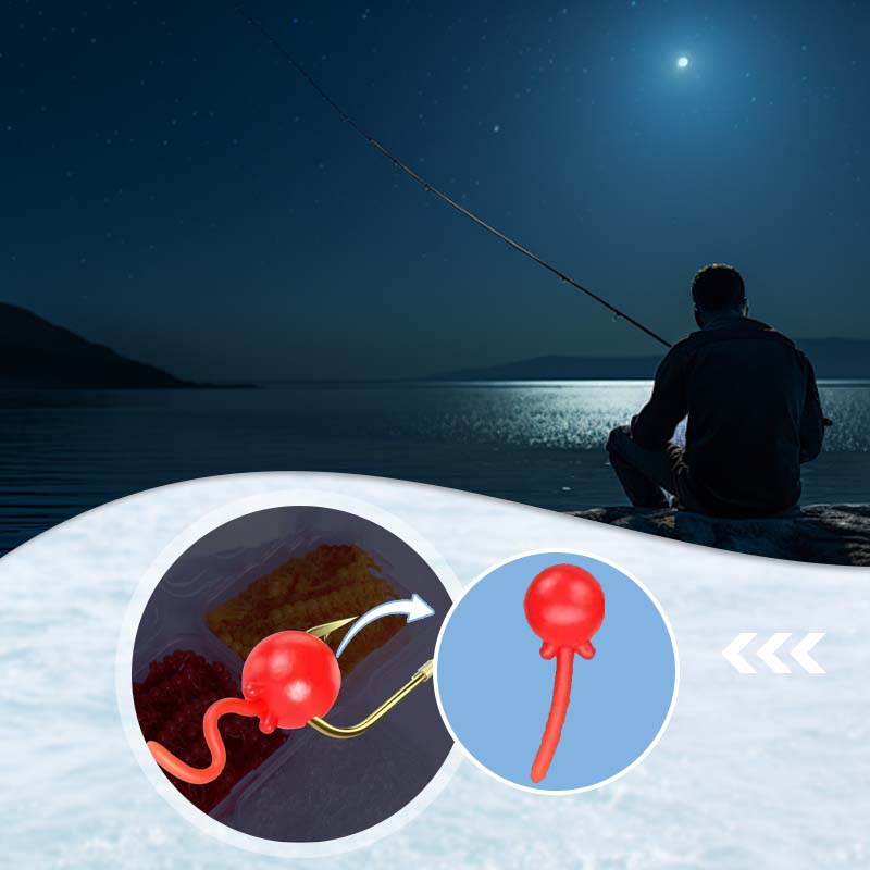 🦈Soft Floating Worm Lure Bait for Fishing-4
