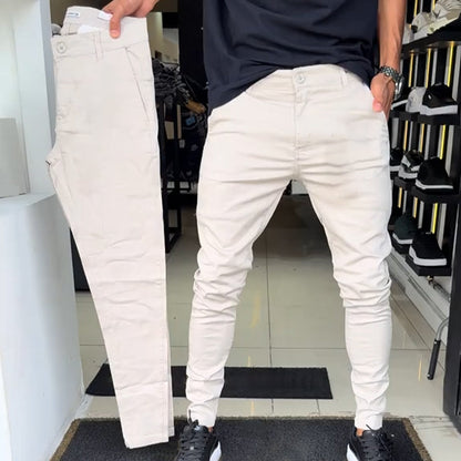 🖤Black Friday Sale:50% OFF🖤Men’s Slim-Fit Casual Solid Color Pants-4