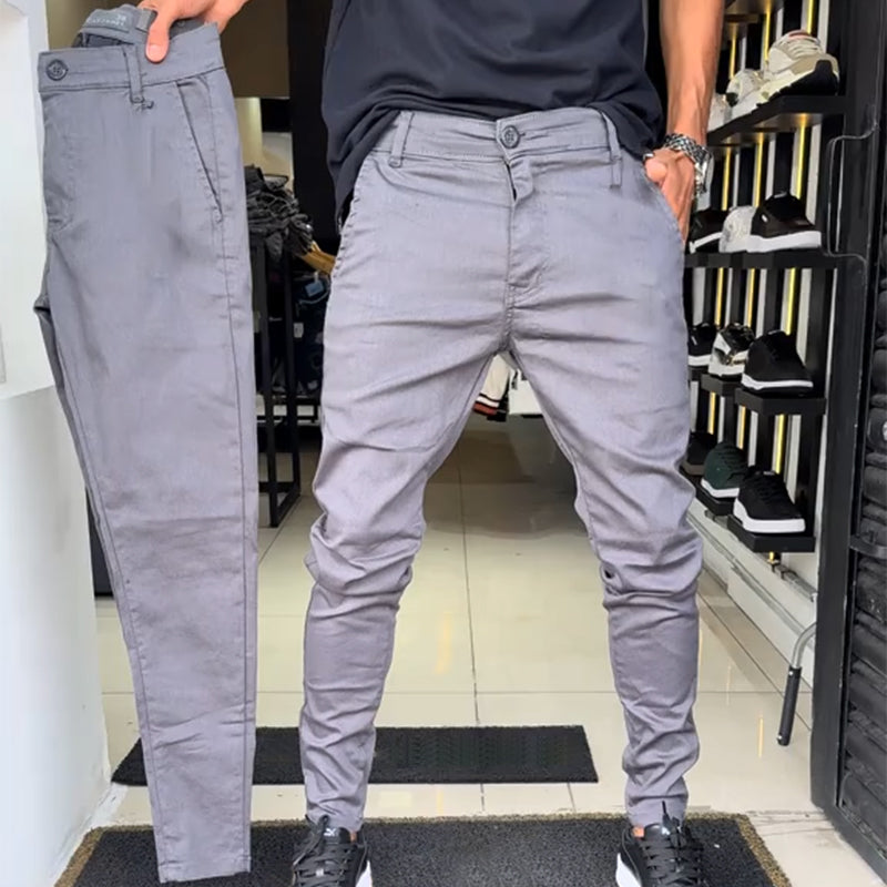 🖤Black Friday Sale:50% OFF🖤Men’s Slim-Fit Casual Solid Color Pants-3