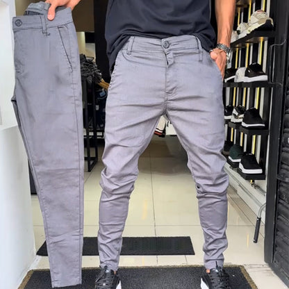🖤Black Friday Sale:50% OFF🖤Men’s Slim-Fit Casual Solid Color Pants-3