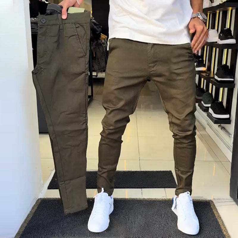 🖤Black Friday Sale:50% OFF🖤Men’s Slim-Fit Casual Solid Color Pants-5