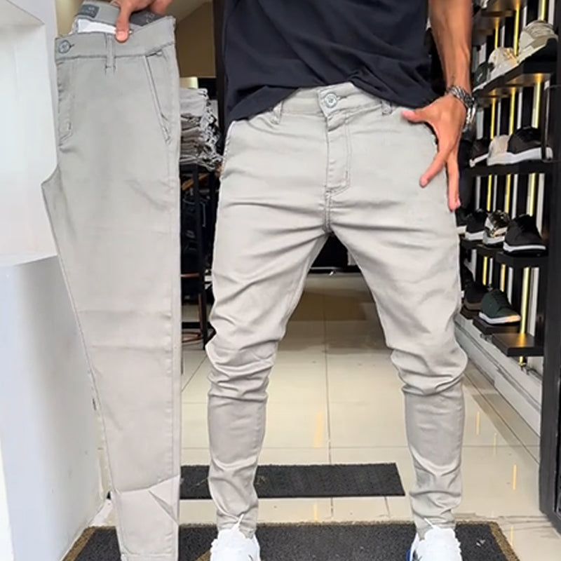 🖤Black Friday Sale:50% OFF🖤Men’s Slim-Fit Casual Solid Color Pants-8