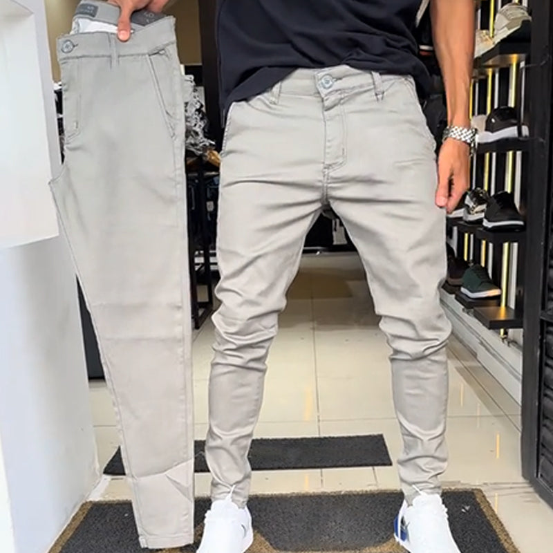 🖤Black Friday Sale:50% OFF🖤Men’s Slim-Fit Casual Solid Color Pants-9