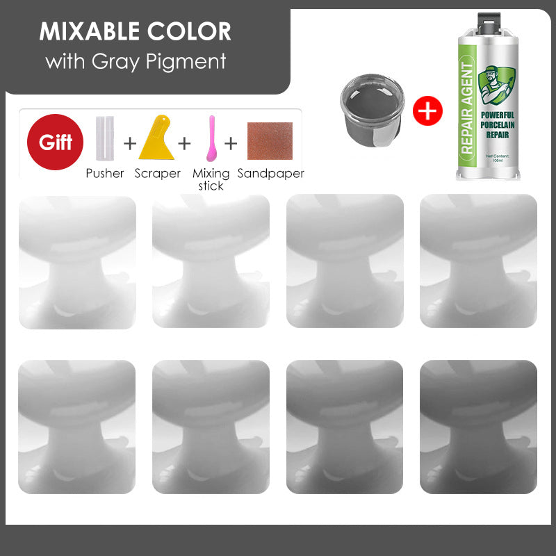 Powerful Double-Tube Porcelain Repair Kit-10