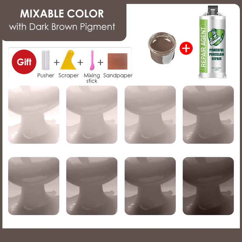 Powerful Double-Tube Porcelain Repair Kit-16