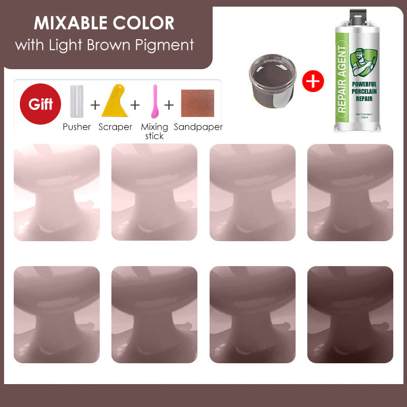 Powerful Double-Tube Porcelain Repair Kit-15